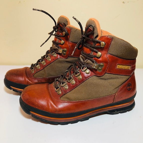 timberland vintage hiking boots