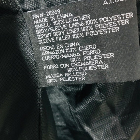 Vintage PHASE TWO Leather Jacket M 