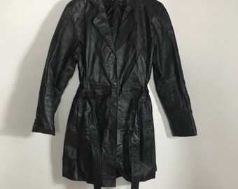 phase 2 leather coat