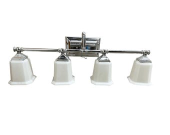 Quoizel Lighting - NL8604C - Nicholas 4 Light Transitional Bath Vanity 10"