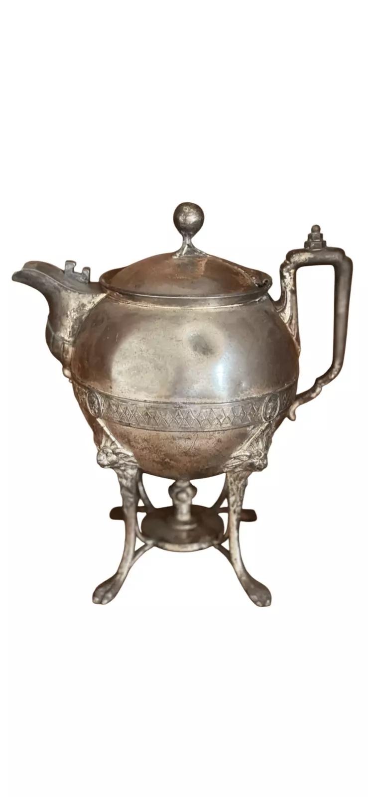 REED & BARTON ティーポット アンティーク リード アンド バートン 美的時代 シルバー プレート