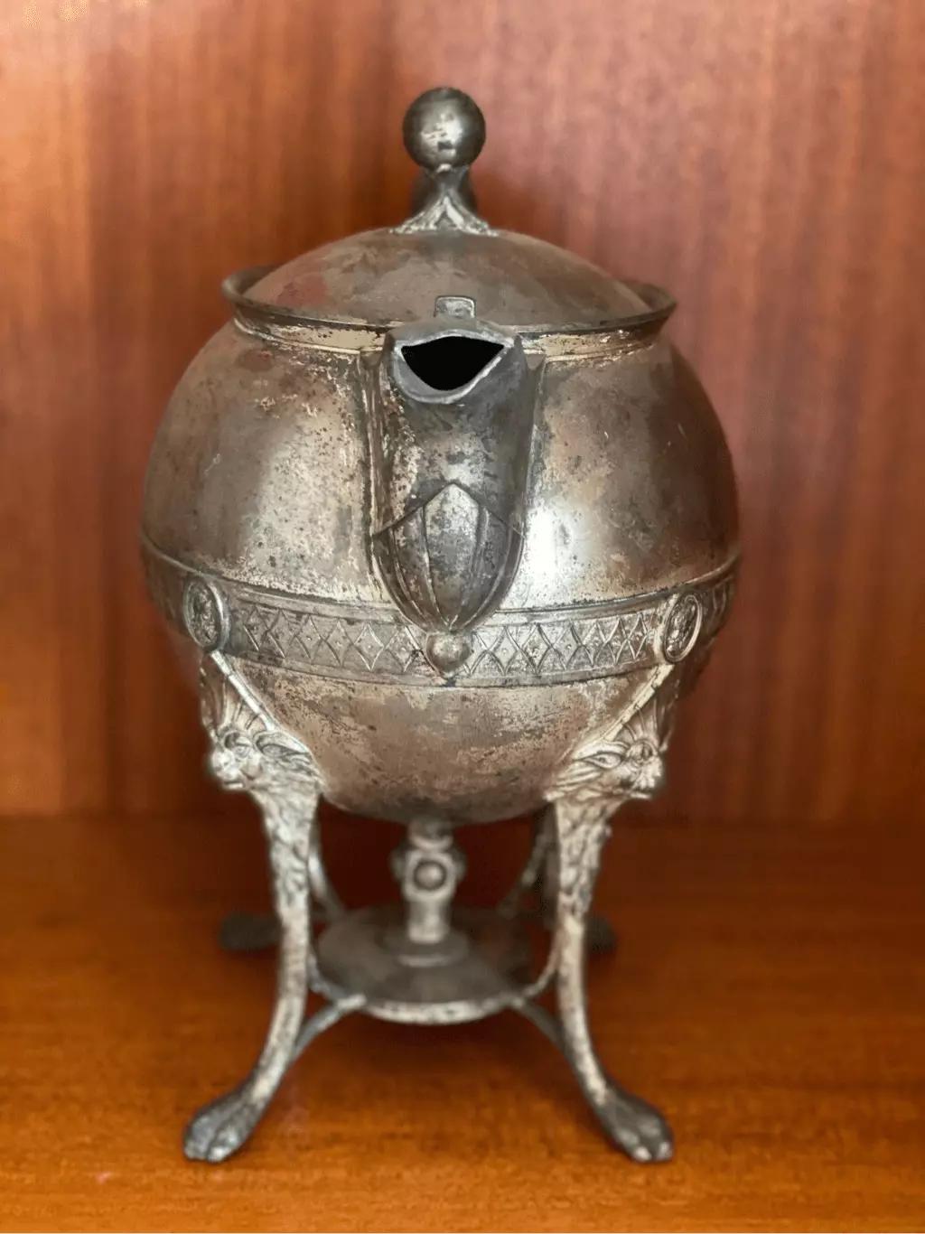 アンティーク リード アンド バートン 美的時代 シルバー プレート