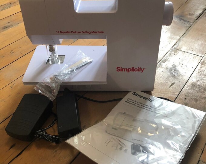 Simplicity 12 Needle Deluxe Felting Machine Etsy