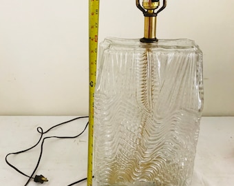 Vintage Whiskey Glass Midcentury Lamp