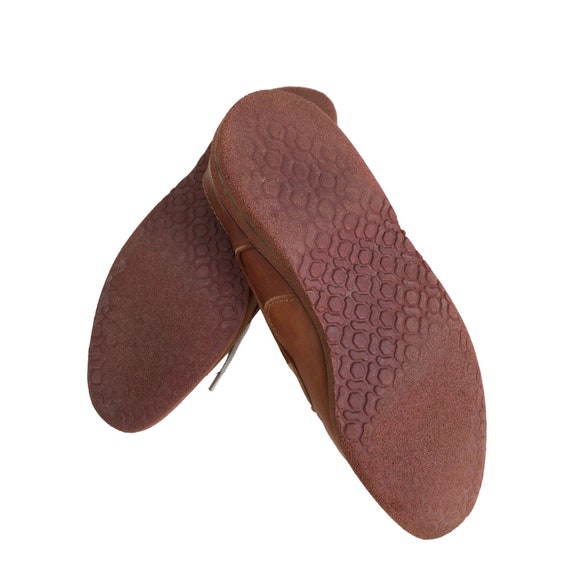 Vintage CABLE & Co Shoes Mens Oxfords Brown Leath… - image 4