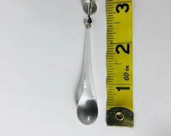 Lámpara de gota cristalina Chandelirs pieza de repuesto 3.5 " Pendalogue Droplet Vtg