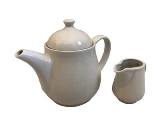 Vintage Teapot and Creamer by Sur la Table