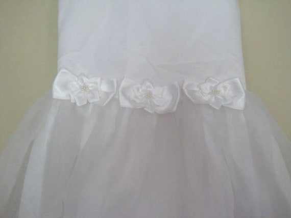 BONNIE JEAN Dress Sz 7 Girls Kids Tulle Sleeveles… - image 5