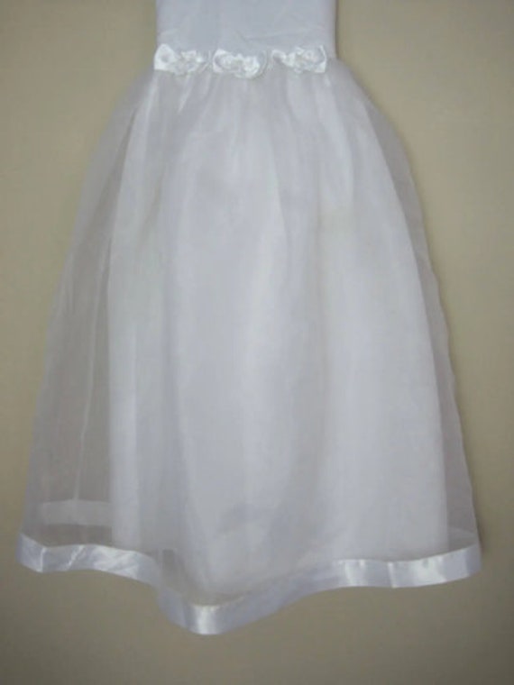 BONNIE JEAN Dress Sz 7 Girls Kids Tulle Sleeveles… - image 4