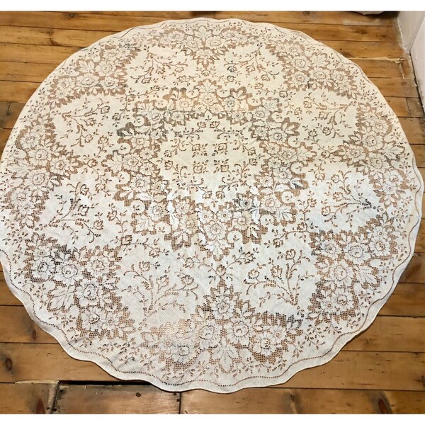 70 Inch Round Tablecloth Etsy