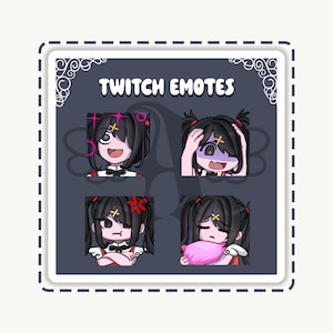 Twitch配信やDiscord用の、配信者が過負荷状態になるエモート