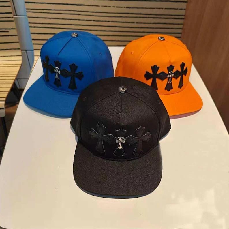 Chrome Hearts Triple Cross Hat - Etsy