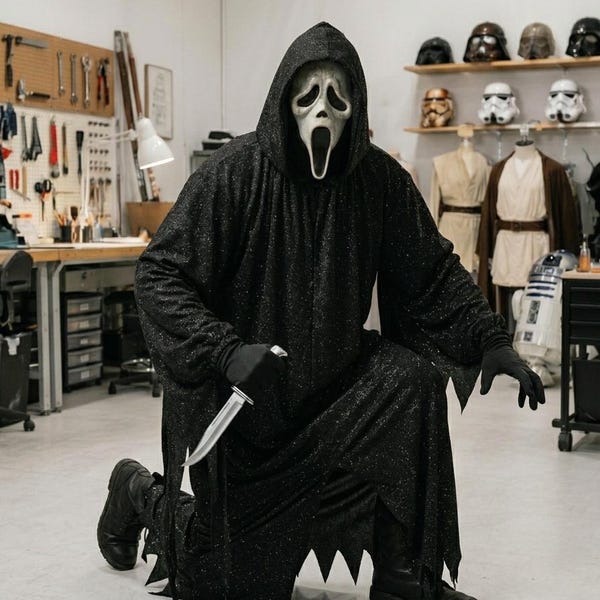 Ghostface Robe Custom Ghostface Robe - Etsy
