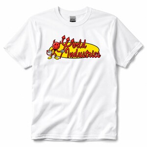 Smiling Hot Sauce Bottle Tee | Retro Script Logo, Spicy Condiment Graphic