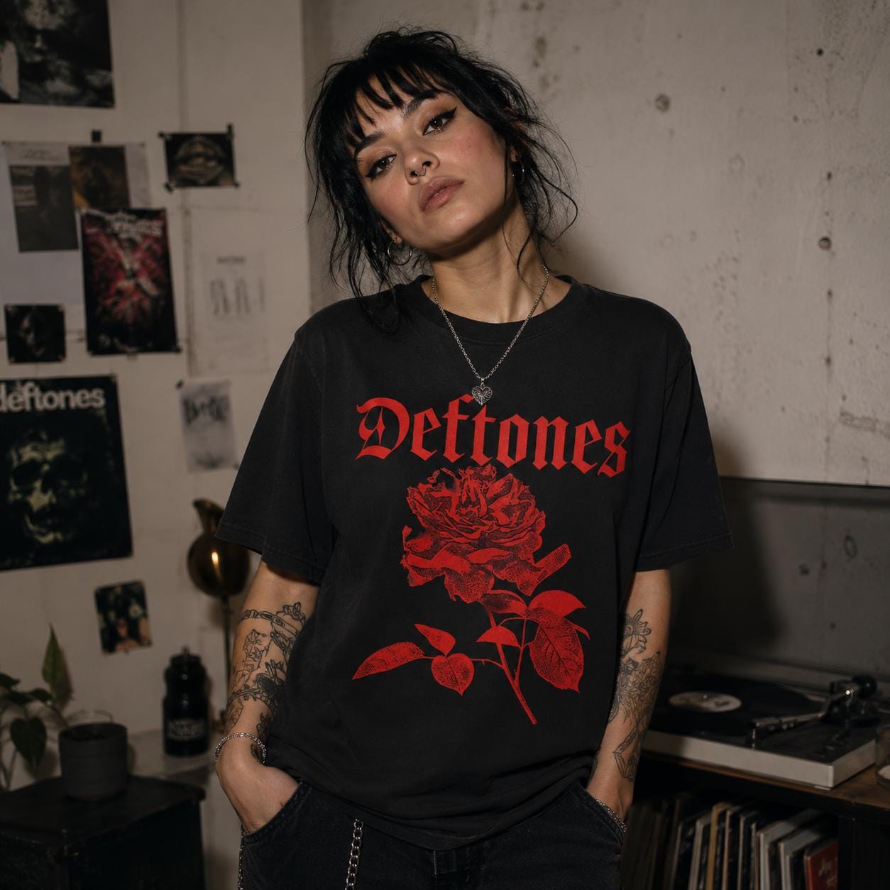 Red Deftones Shirt - Etsy