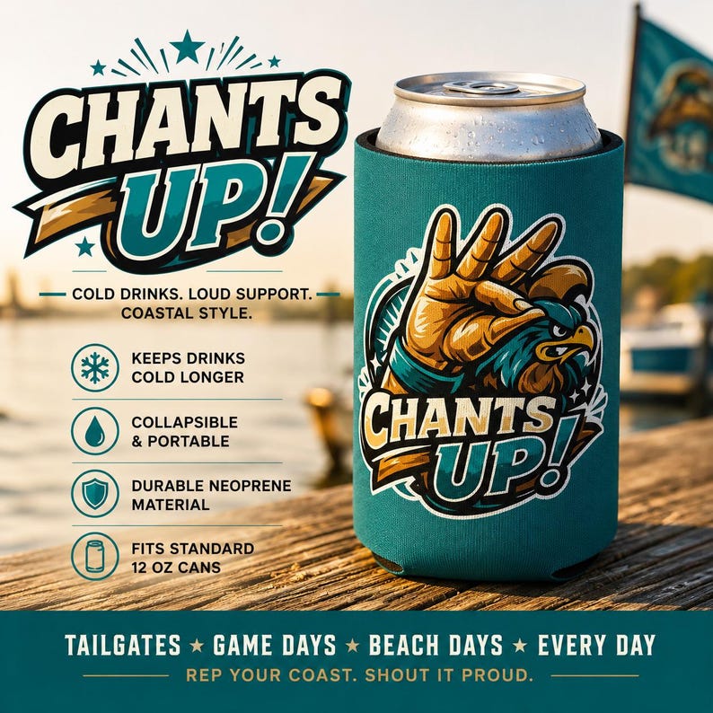 Coastal Carolina CHANTS UP! Can Cooler