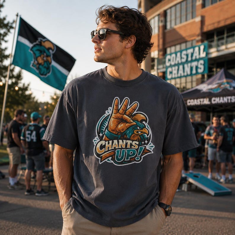 Coastal Carolina CHANTS UP! Fan T-Shirt