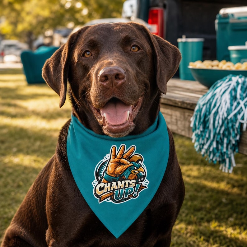 Coastal Carolina CHANTS UP! Dog Bandana