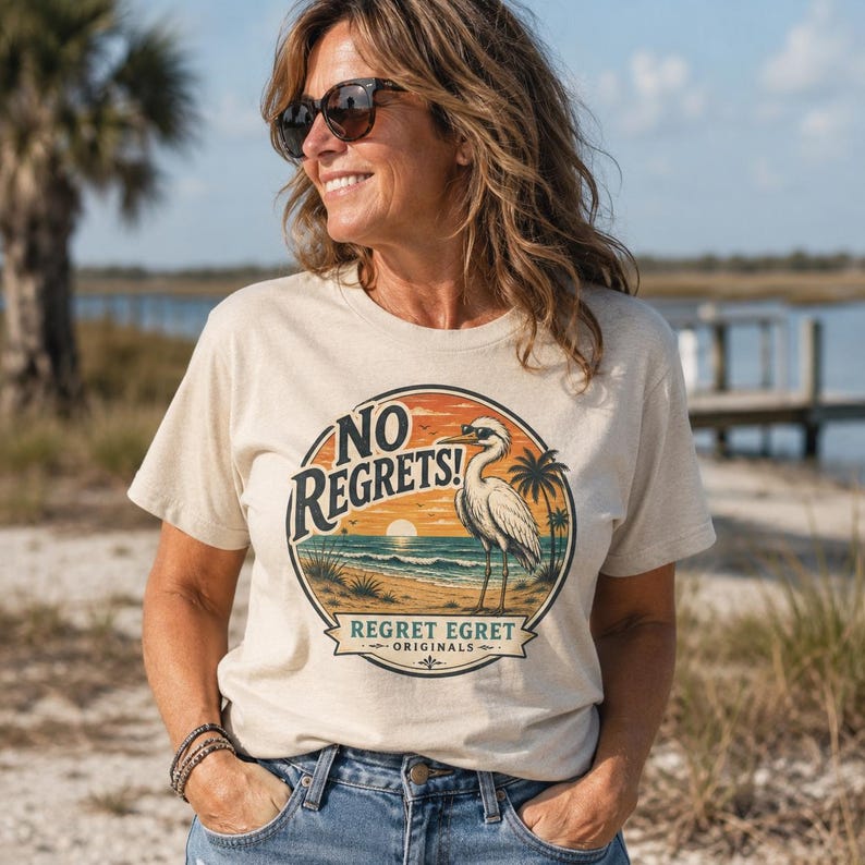 No Regrets Egret T-Shirt