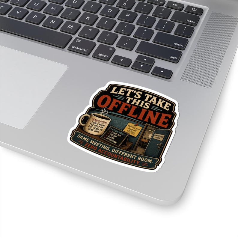 Take This Offline Sticker