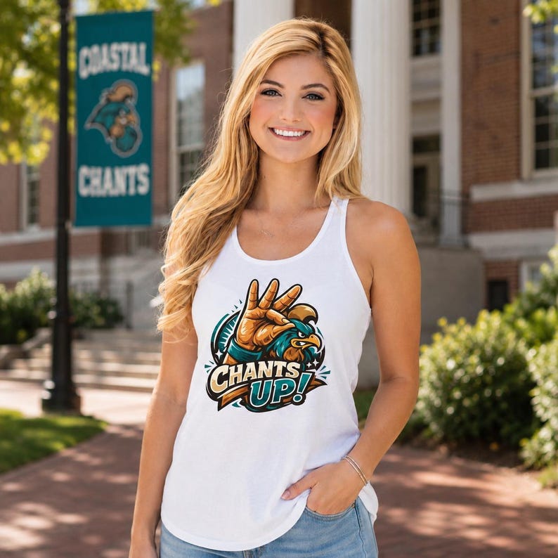 Coastal Carolina CHANTS UP! Tank Top