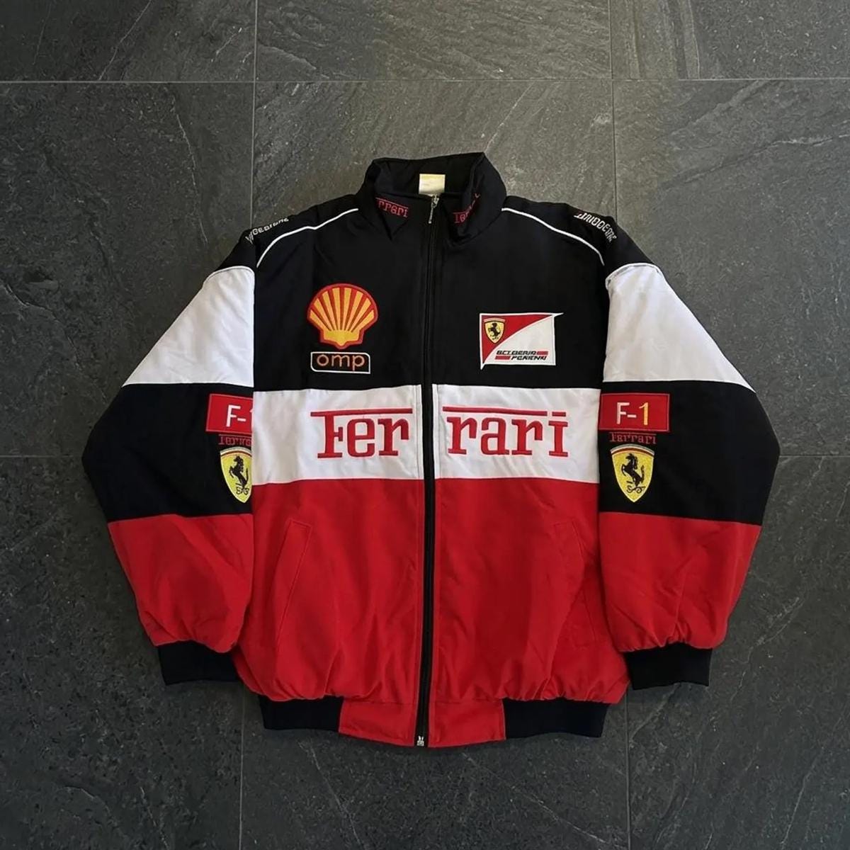 Leather ferrari jacket - Etsy 日本