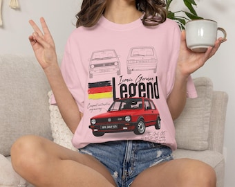 Vintage VW Golf GTI graphic | T-Shirt