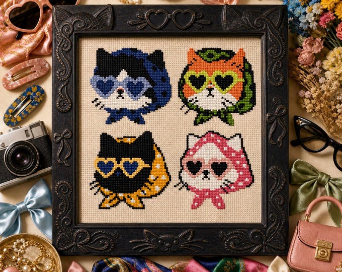 Kawaii stylish animals