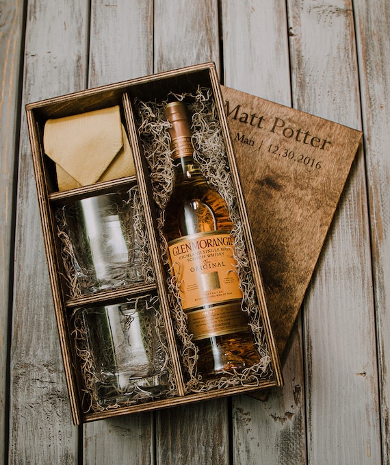 Set of 5 - Whisky Box With Slide Lid (box Only) - Etsy