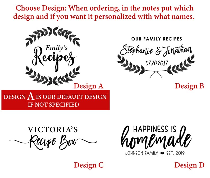 5x7 Wood Recipe Box With Recipe Stand box Only With Option Etsy