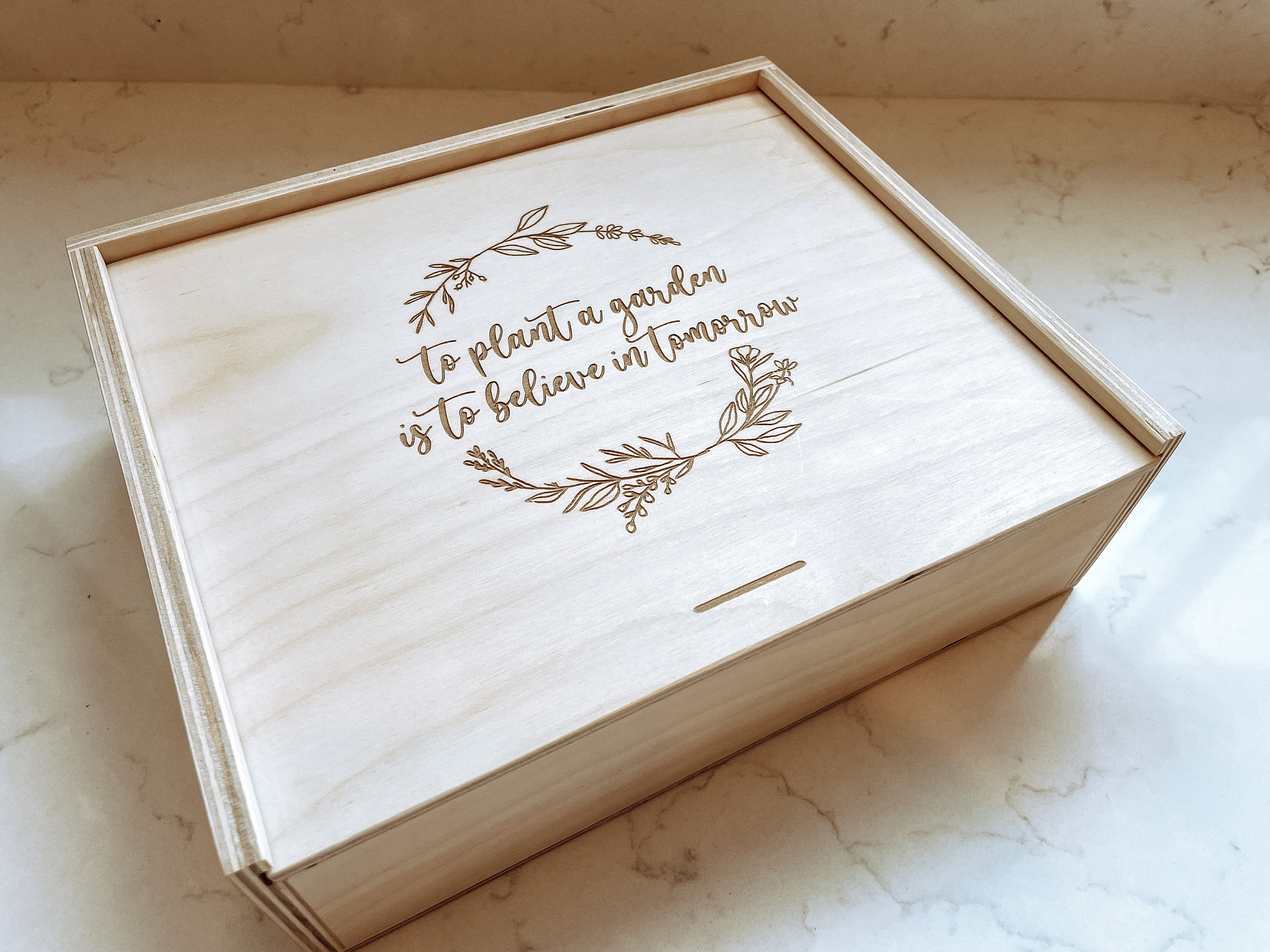 Custom hardwood boxes for special purposes