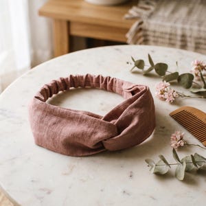Knot Headband Sewing Pattern PDF - Twist Knotted Headband with Elastic Back, Beginner Friendly, Hair Accessory, Print at Home A4 + US Letter