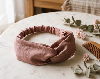Knot Headband Sewing Pattern PDF - Twist Knotted Headband with Elastic Back, Beginner Friendly, Hair Accessory, Print at Home A4 + US Letter