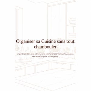 Kitchen Organization Guide PDF – Organize your kitchen without turning everything upside down, Kitchen storage, Decluttering, Checklists