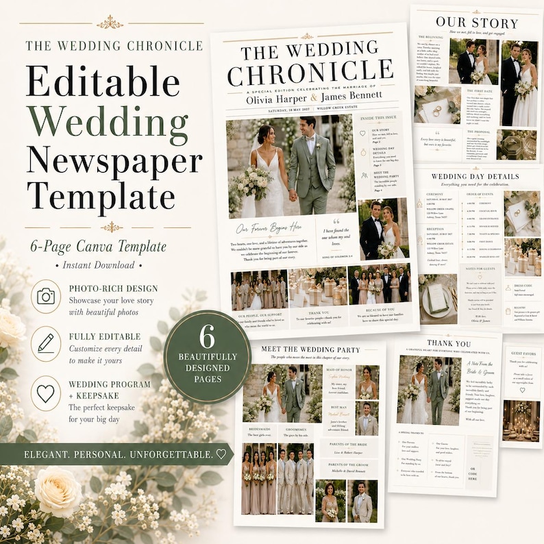 Wedding Newspaper