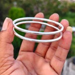 Silver Bangles