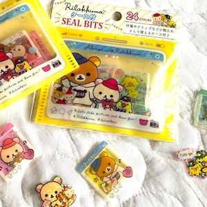 Kawaii Premium Sticker Flake mit Minidatei Hülle: Genuine San x Immer mit Rilakkuma 2019 Hipster Shopping Rare Fancy Seal Bits SE40001