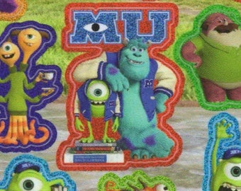 Kawaii Japan Sticker Sheet Assort: Disney Pixar Holographic Monsters University Oozma Kappa Halloween