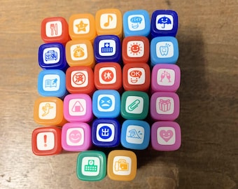 Mini tampons Frixion Planner au choix : effaçable Voir l'assortiment de vidéos Calendrier Icône d'événement