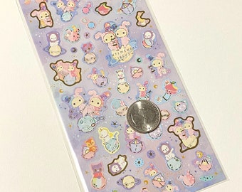 San X Kawaii Japan Sticker Sheet Assort: Sentimental Circus