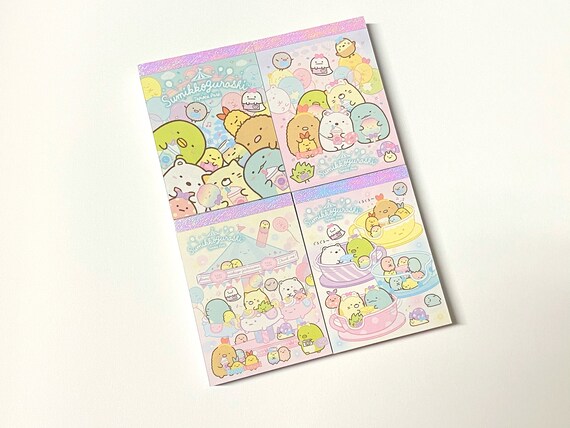 Japan San-X Sumikko Gurashi Sticker - Tapioca Park / Pink
