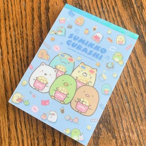 Kawaii Japan Big Memo Notepad With Stickers San x Genuine Licensed Sumikko Gurashi 2021 Movie Theater Sumikkogurashi Cinema