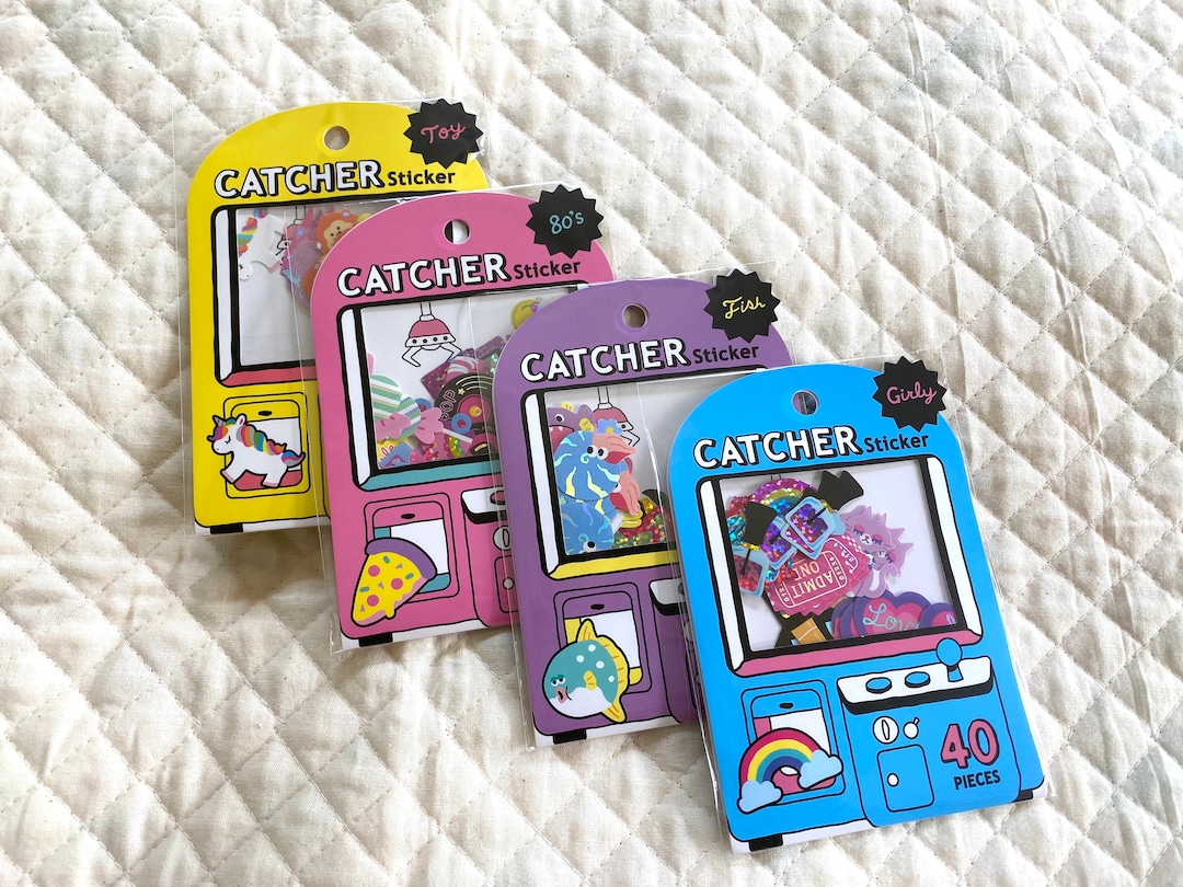 Mind Wave Japan Premium Shiny Sticker Flake: CATCHER Series Toy