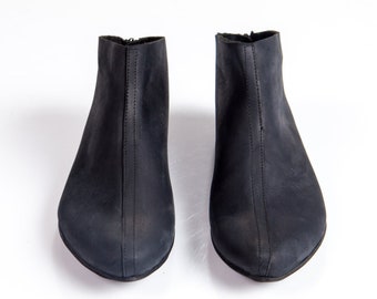 dressy flat booties