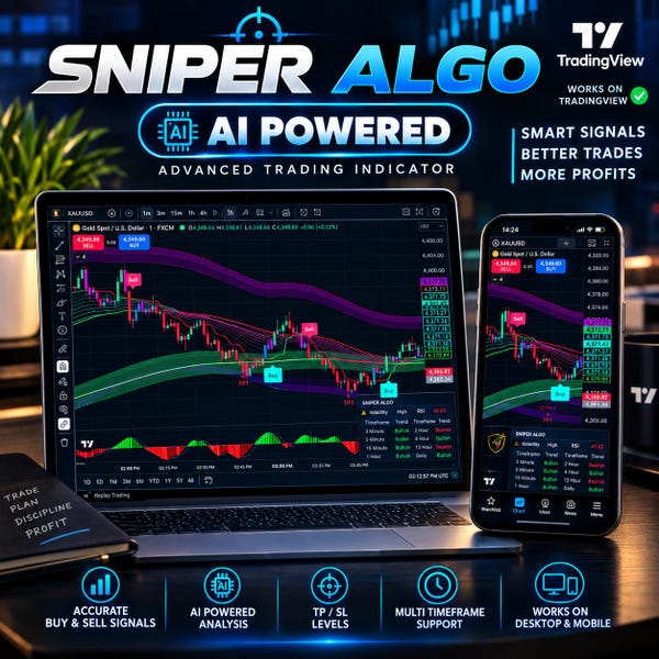 Indicateur de scalping IA – Alertes d'achat et de vente pour TradingView
