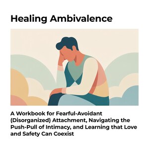 Healing Ambivalence Workbook | Fearful Avoidant Attachment PDF | Digital Download Worksheet