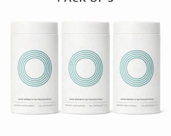 Pack of 3 Women's Hair Growth Supplements, Ages 45 and Up