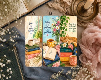 Cottagecore Bookmarks: Cozy Reading Book Lover Gift