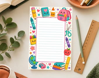 Back to School Notepad
