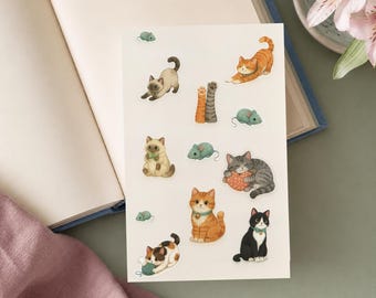 Kitten Sticker Sheet